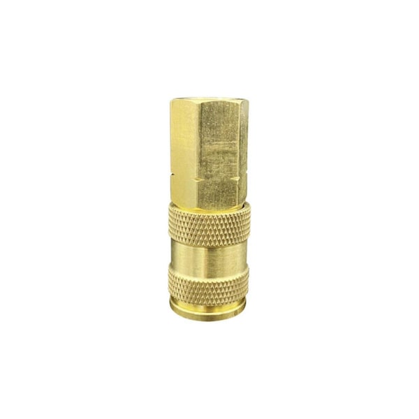 Vim Tools 0.25 in. NPT Universal High Flow Female Brass Coupler, 5PK VIM-BUC-5 - main